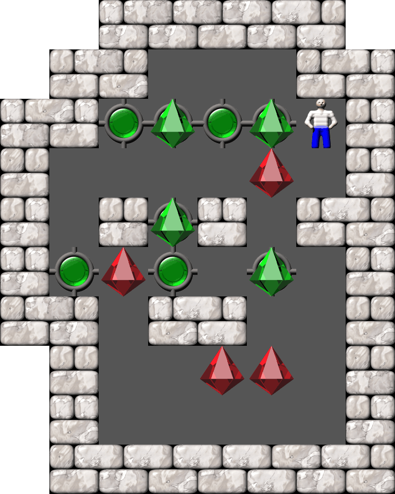 Sokoban Serg Belyaev 5 level 9